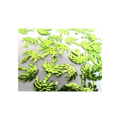 Confettis de table palmier, menthe (10grs)