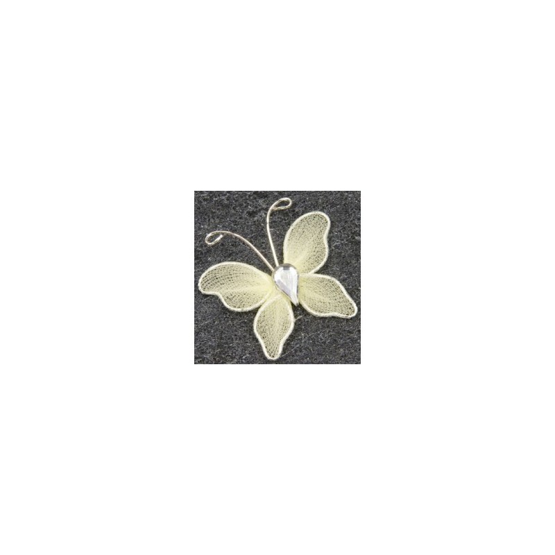 10 kleine Schmetterlinge, cream
