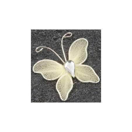 10 kleine Schmetterlinge, cream