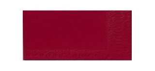 125 Serviettes 3 couches 40x40 1/4 bordeaux