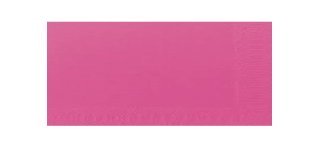125 Serviettes 3 couches 40x40 1/4 fuchsia
