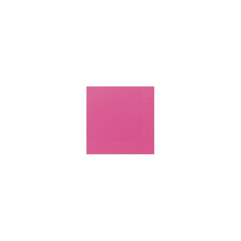 125 tovaglioli 3 strati 40x40 1/4 di fuchsia