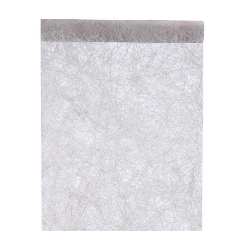 Chemin de table fanon gris