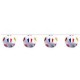 Guirlande papier 10 fanions 5m ballons de foot diam. 29 cm