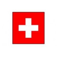 Sachet 10 Flaggen 9,5 x 16 cm Schweiz