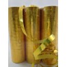 Set di 3 stelle filanti 4 m, oro
