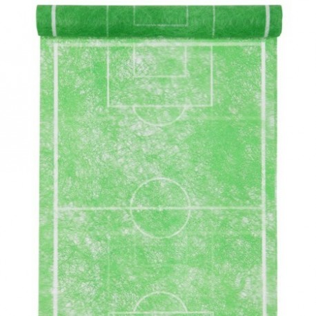 Tischläufer "Fanon" Fussball, grün 0.30 cm x 5 meter