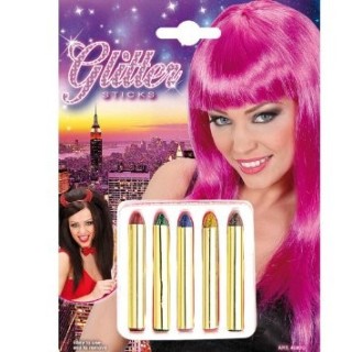 Maquillage, crayons, couleurs assorties