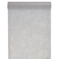 Chemin de table intissé, uni, 0,30 x 10 m, gris