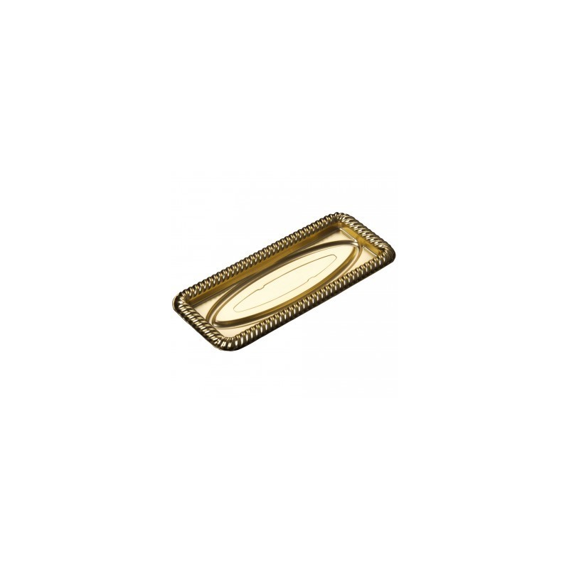 50 piccoli vassoi rettangolari, 7,5 x 13,5 cm