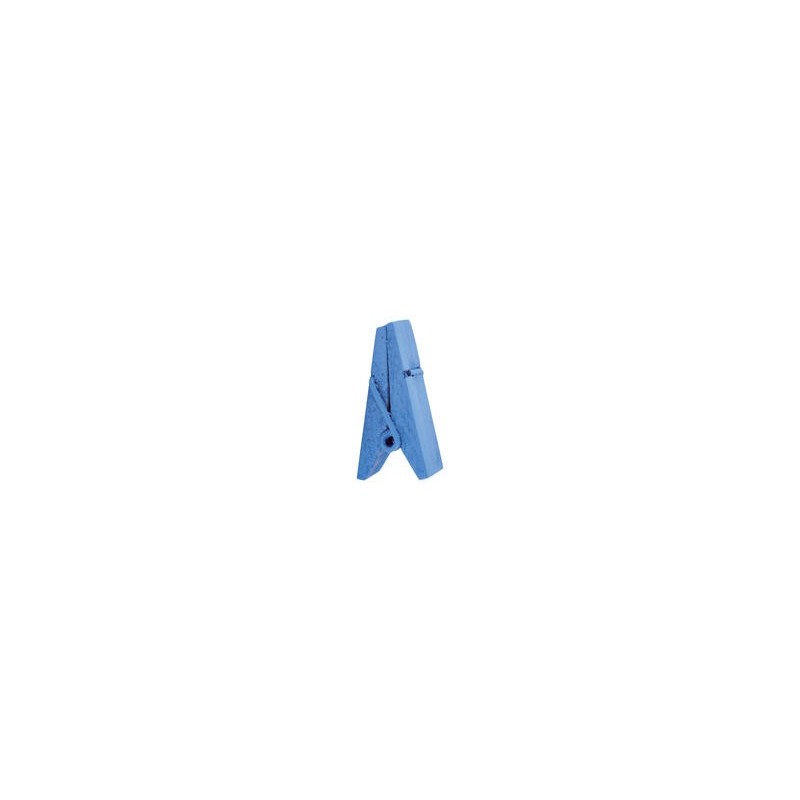 12 Pyramidewäscheklammer, blau, 3.5 x 1.2 cm