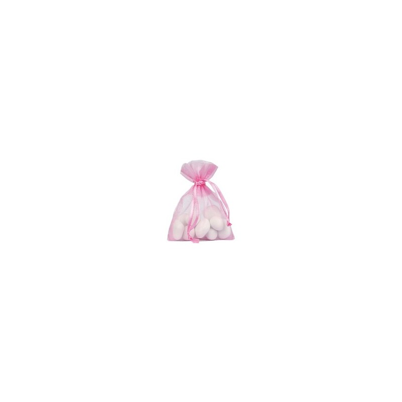 10 sacchetti di organo, rosa, 7,5 x 10 cm