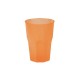 20 Bicchieri caipirina mojito plastica PP, arancione