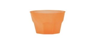 20 Bicchieri caipirina mojito plastica PP, arancione