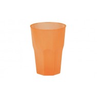 20 Bicchieri caipirina mojito plastica PP, arancione