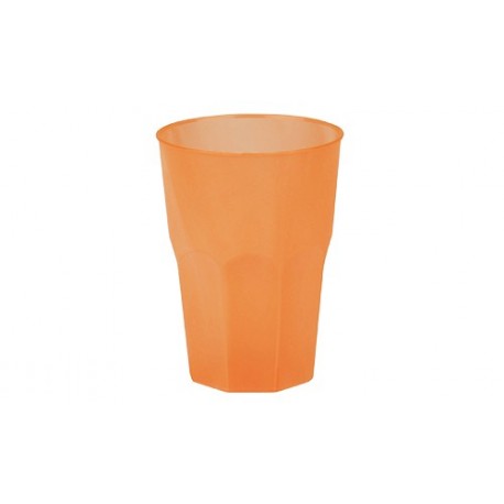 20 Bicchieri caipirina mojito plastica PP, arancione