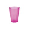20 Verres à caipiriña, mojito, plastique PP, fuchsia
