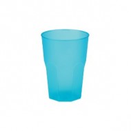 20 Verres à caipiriña, mojito, plastique PP, turquoise