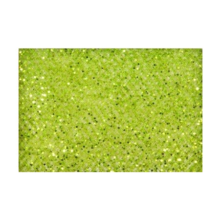 Rotolo di tulle glitterato 29 cm / 5 metri, verde 