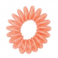 12 Bracelets ressorts, plastique, orange