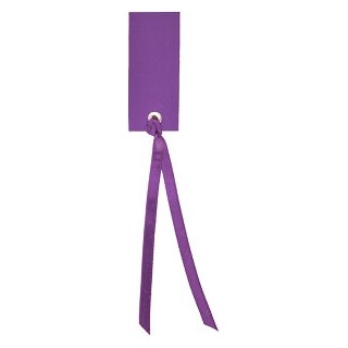 Marke Rechteck Quadrat, Pflaumenband, Tasche von 12 Stück