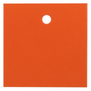 10 Marca posto, 4x4cm, arancione