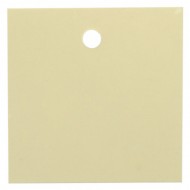 10 Marques-place carrés, ivoire, 4 x 4 cm