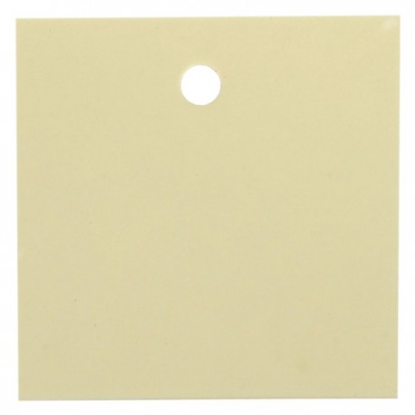 10 Marca posto, 4x4cm, avorio