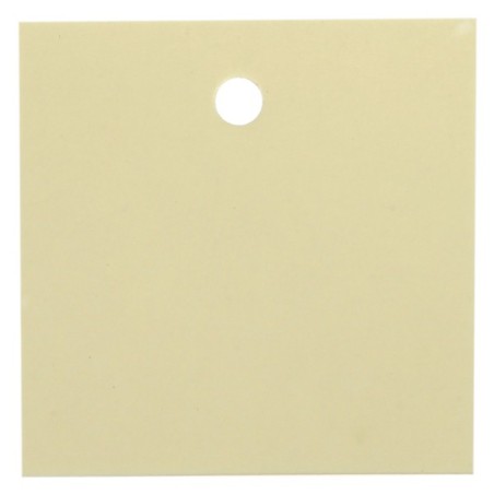 10 Marca posto, 4x4cm, avorio