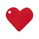 10 Herztischkartenhalter, 4 x 4 cm, rot