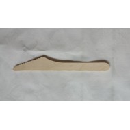 100 coltelli in legno, 17 cm