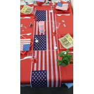 Idee decorazioni tavolo tema USA