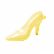 16 scarpe di madreperla gialle da 4,8 cm