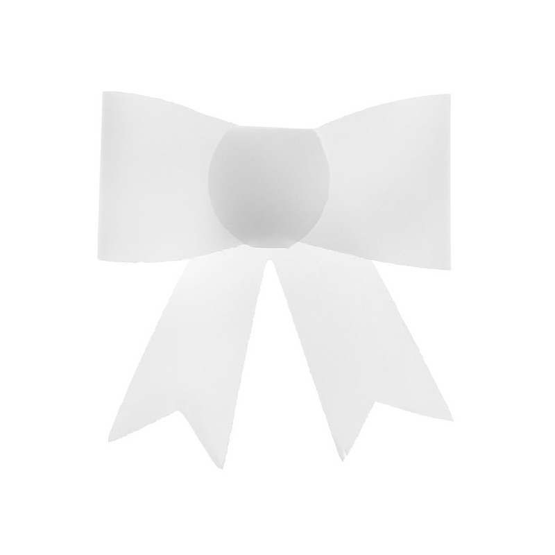 4 piccoli nodi, adesivo, bianco, 5 x 4,5 cm