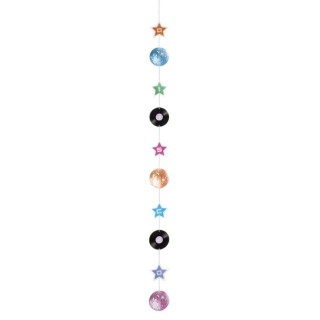 1 Hängedeko, Disko, 1,80 meter