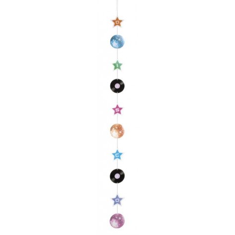 1 Hängedeko, Disko, 1,80 meter