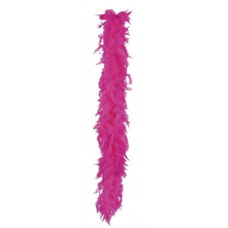 Boa mit Federn, 1.80 meter, 50 gr, fuchsia