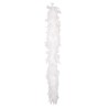 Boa mit Federn, 1.80 meter, 50 gr, weiss