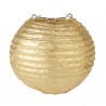 Lanterna XS, carta, ø 7,5 cm, busta da 2 pezzi, oro