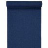 Tischläufer Jean, Baumwolle, 28 cm x 3 meter, blau