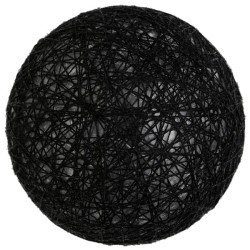 4 batuffoli di cotone, ø 5 cm, neri