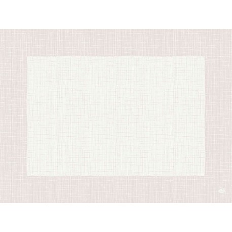 100 sets de tables Bio Dunicel Linnea 30x40cm blanc