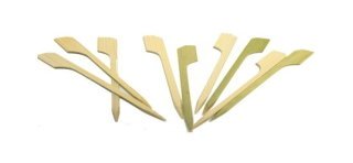 200 spatules japonaise en bambou 9cm