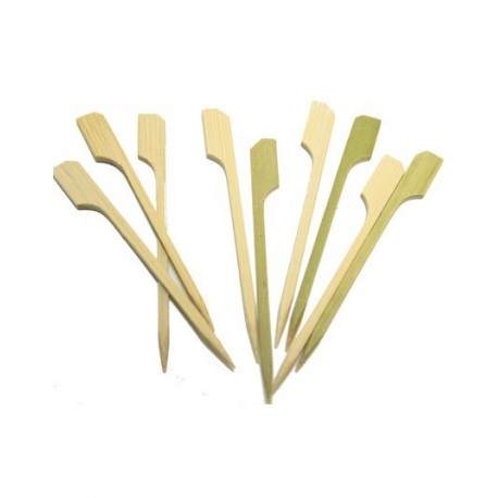 200 spatules japonaise en bambou 9cm