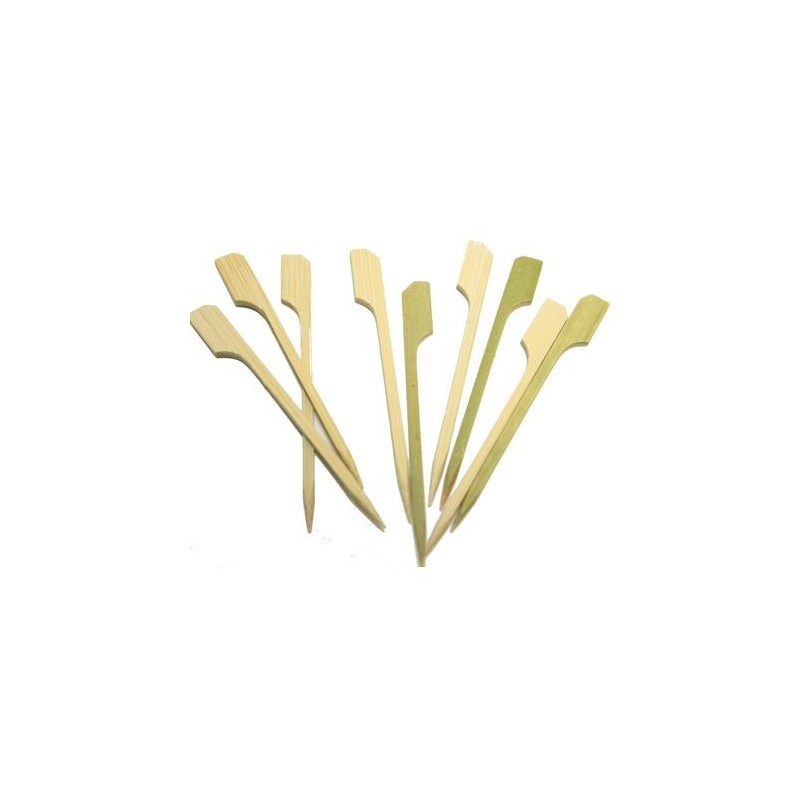 200 spatules japonaise en bambou 9cm