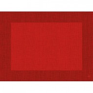 100 Tischsets Linnea 30x40cm rot
