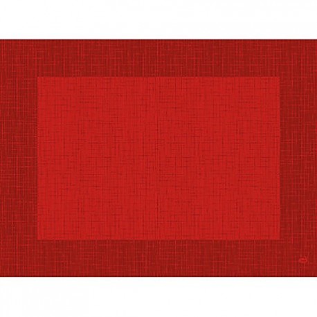 100 sets Linnea bio Dunicel 30x40cm rouge