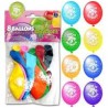 8 palloncini," vive la retraite"( viva la pensione)ø 30 cm