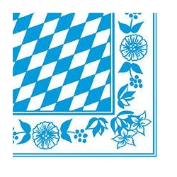 60 serviettes, Oktobertfest,  40x40