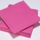 Serviettes 3 couches 33x33 1/4 fuchsia